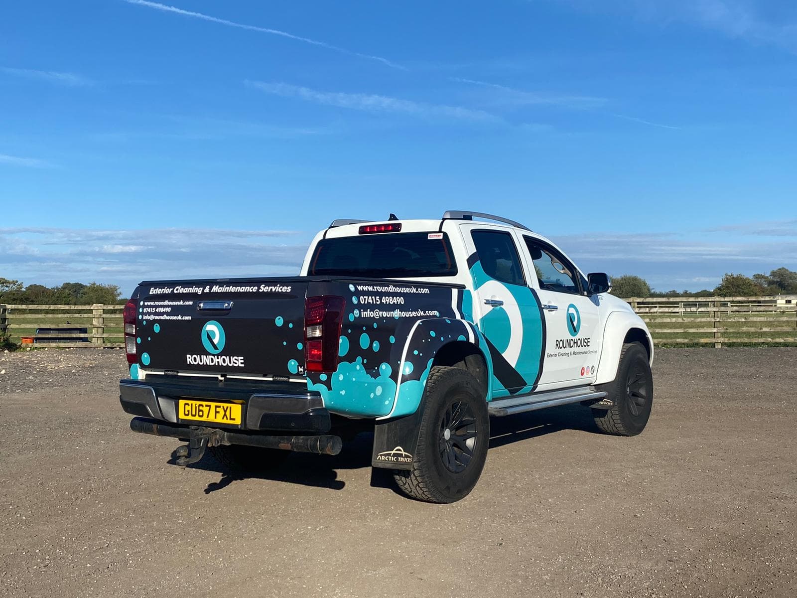 Roundhouse Truck Wrap